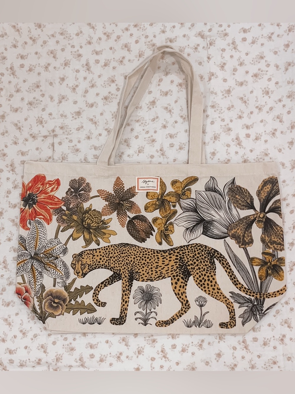 Sezane x Inoui Editions Tote bag NWT